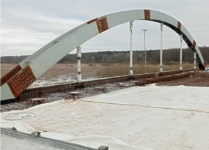 Арочный мост в Калининградской обл.